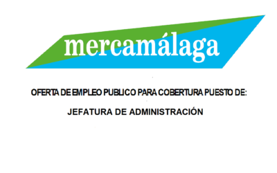 OFERTA EMPLEO PÚBLICO: JEFATURA DE ADMINISTRACIÓN